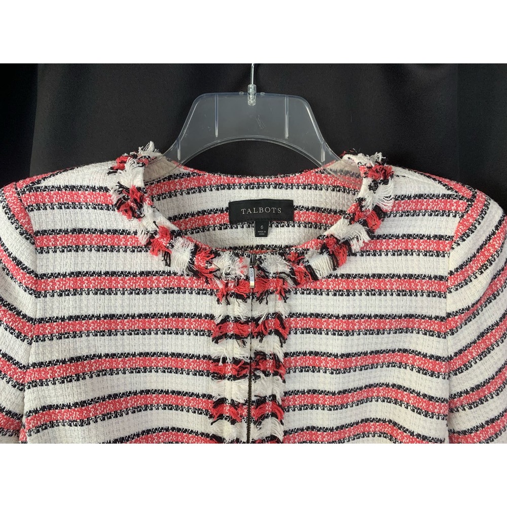 Talbots Blooming Tweed Jacket - image 2